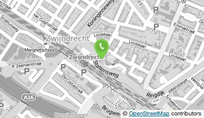 Bekijk kaart van Theo Wulffraat & Partners B.V. in Zwijndrecht