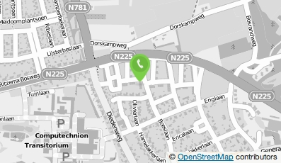 Bekijk kaart van DTBS Dutch Telecom Broadcast Support in Rhenen
