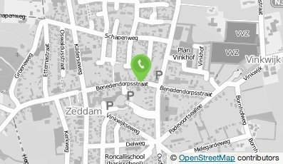 Bekijk kaart van Fietsgarage Zeddam in Zeddam
