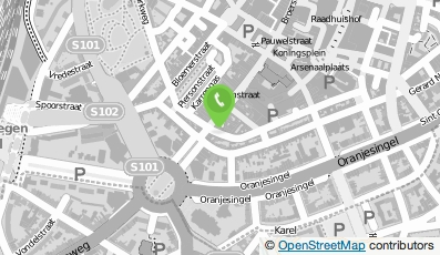 Bekijk kaart van Café de Tempelier B.V.  in Nijmegen