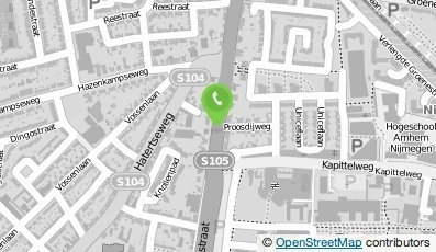 Bekijk kaart van Krosenbrink Advies  in Nijmegen