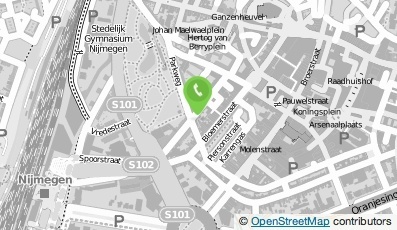 Bekijk kaart van Splitrock Multimedia  in Nijmegen