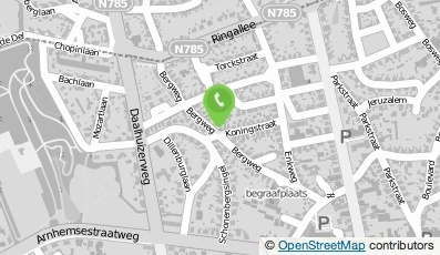 Bekijk kaart van Roos Grafische Vormgeving en DTP Service in Velp (Gelderland)