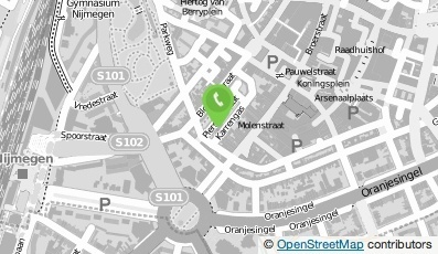 Bekijk kaart van Hermien Klein Willink Pedicure  in Nijmegen