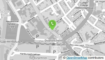 Bekijk kaart van Westerveld en Vossers in Doetinchem
