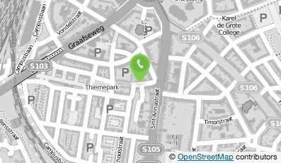 Bekijk kaart van Atelier Jetten in Nijmegen
