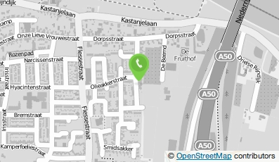 Bekijk kaart van Meubelmakerij Het Oosthout in Heteren