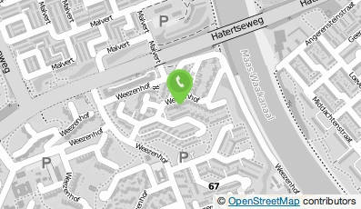 Bekijk kaart van Peters Psychotherapie in Nijmegen