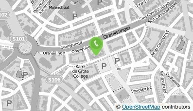 Bekijk kaart van Tandartsenpraktijk Bijleveldsingel in Nijmegen