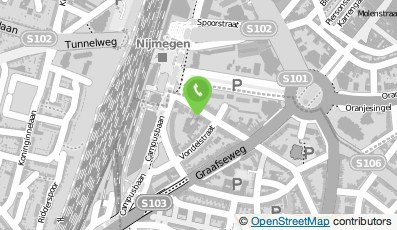 Bekijk kaart van Artsen Acupunctuur Centrum J.E. van Ommering in Nijmegen