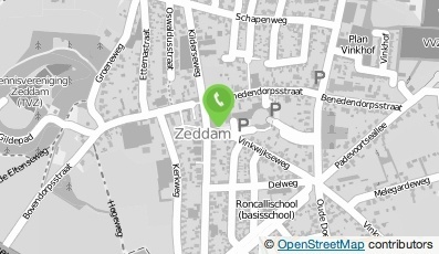 Bekijk kaart van voedings- en massagepraktijk Zeddam in Zeddam