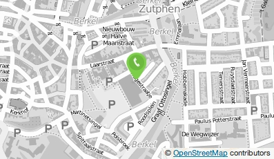 Bekijk kaart van Tandartspraktijk Waterkwartier in Zutphen
