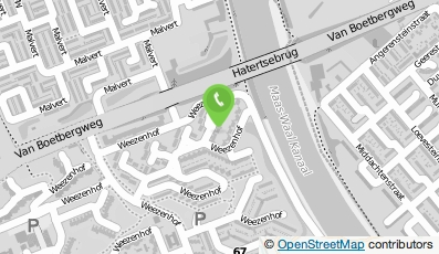 Bekijk kaart van Akkers Holding B.V. in Nijmegen