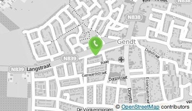 Bekijk kaart van Tandartspraktijk Iris Rietveld in Gendt