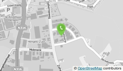 Bekijk kaart van Tandartspraktijk Donker Borghouts in Hengelo (Gelderland)