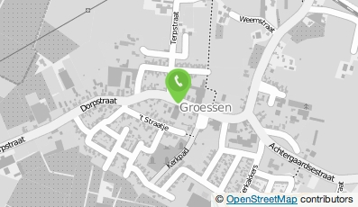 Bekijk kaart van Zaal Gieling Groessen B.V. in Groessen