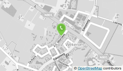 Bekijk kaart van Administratiekantoor Janssen in Wekerom