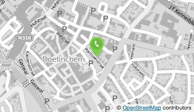 Bekijk kaart van Juridisch Adviesbureau Hetterscheidt in Doetinchem