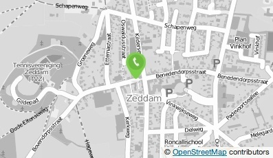 Bekijk kaart van Tapperij 2a  in Zeddam