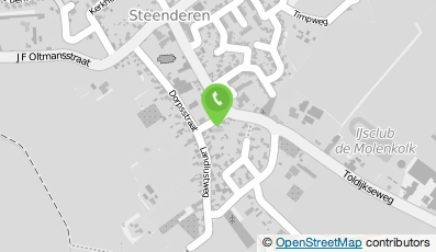 Bekijk kaart van Rigter Soc. & Fin. Dienstverlenend in Steenderen