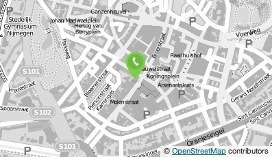 Bekijk kaart van Schoenenmagazijn 'De Wereld'  in Nijmegen