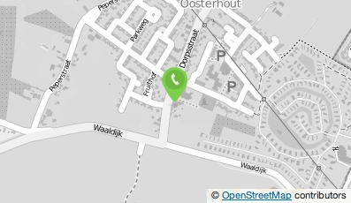 Bekijk kaart van Café-Restaurant Merkus in Oosterhout (Gelderland)