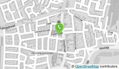 Bekijk kaart van Schoenmakerij Nico Jansen in Gendt