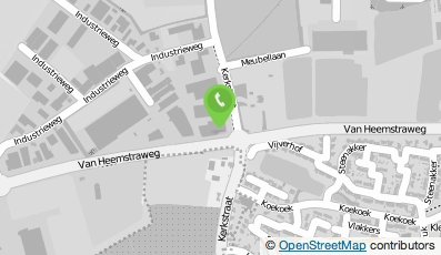 Bekijk kaart van Autobedrijf J. van den Heuvel in Druten