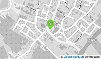 Bekijk kaart van Zaal ''t Centrum' in Dreumel