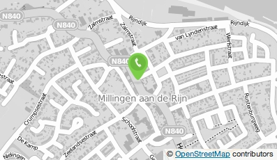 Bekijk kaart van Haarsalon Dorien in Millingen aan De Rijn