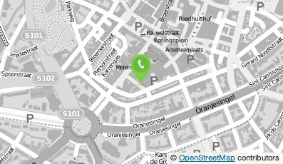 Bekijk kaart van Coffeeshop Kronkel in Nijmegen