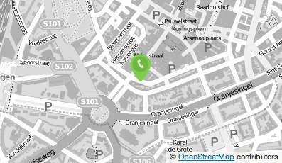 Bekijk kaart van Theesalon Lucky Luck  in Nijmegen