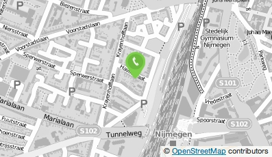 Bekijk kaart van Veilingbedrijf Corstens in Nijmegen