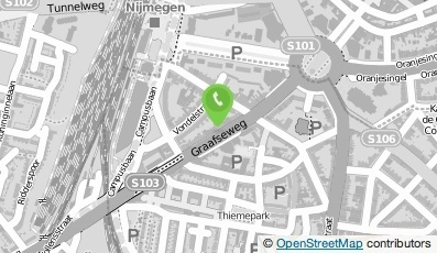 Bekijk kaart van Penders Verzekeringen  in Nijmegen