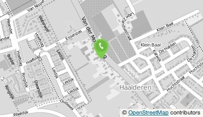 Bekijk kaart van Schouten Tuinmachines V.O.F. in Haalderen
