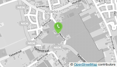 Bekijk kaart van Fruitteeltbedrijf De Meyburg in Andelst