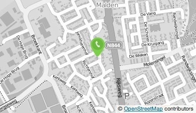 Bekijk kaart van Craanen Communicatie Management & Consultancy in Malden