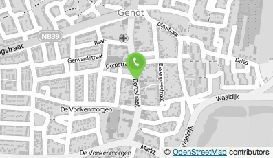 Bekijk kaart van Slagerij Buurman in Gendt