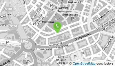 Bekijk kaart van Moenen & Mariken in Nijmegen