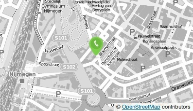 Bekijk kaart van Irish Pub The Shamrock  in Nijmegen