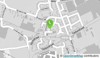 Bekijk kaart van Vidicast Media Produkties in Valburg
