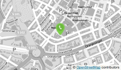 Bekijk kaart van Coffeeshop Dreadlock & Jetset in Nijmegen