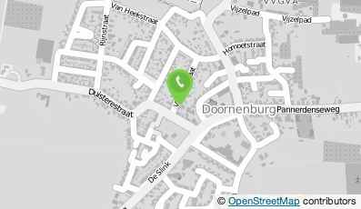 Bekijk kaart van Kapsalon Willeke in Doornenburg