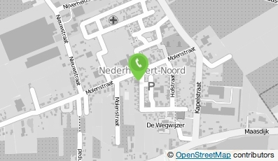 Bekijk kaart van Kleinwarenhuis 't Kloske in Nederhemert