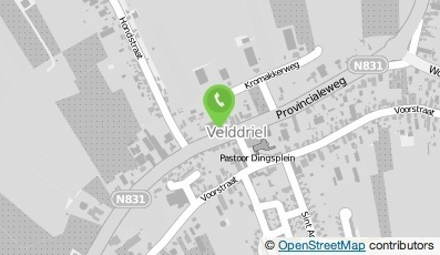 Bekijk kaart van Van Eeuwijk Beheer B.V.  in Velddriel