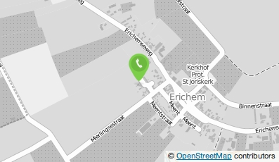 Bekijk kaart van Stichting Dorpshuis Erichem in Erichem
