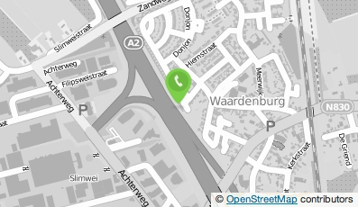 Bekijk kaart van Hervormd Centrum in Waardenburg