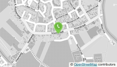 Bekijk kaart van V.O.F. J.P. Kroezen, Loodg.- en Verwarmingsbedrijf in Beesd