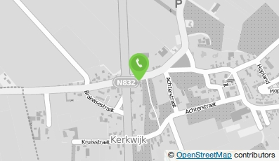 Bekijk kaart van Serviceburo H.J. van Hees in Kerkwijk