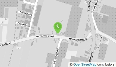Bekijk kaart van Tuinderij Bedrijf de Homoet  in Eck en Wiel